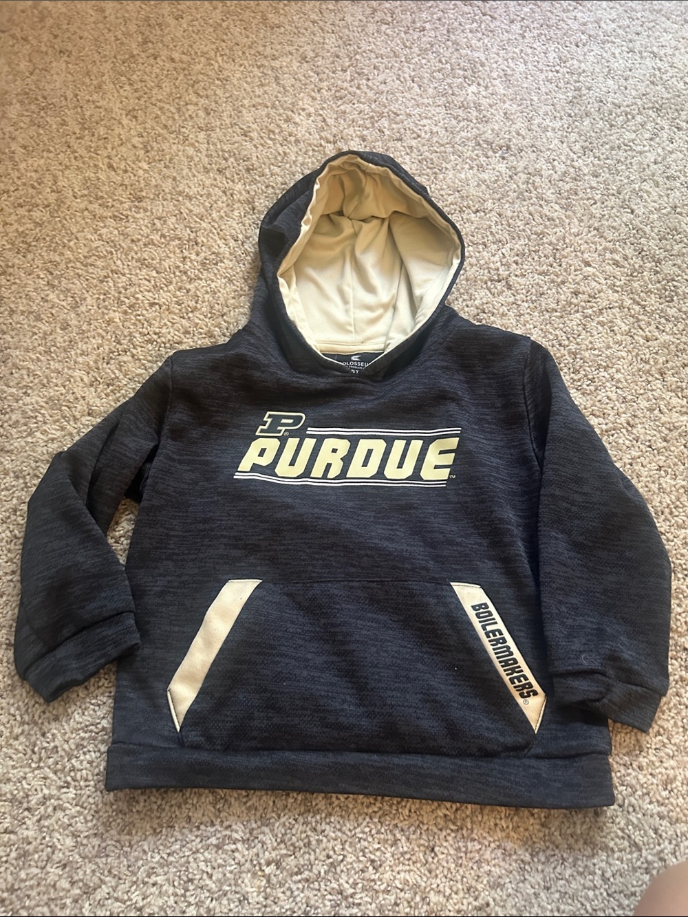 Purdue boilermakers Kids Hooded Pullover hoodie